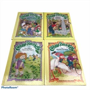 Cabbage Patch Kids Vintage Hardback Books Set Of 4 80s